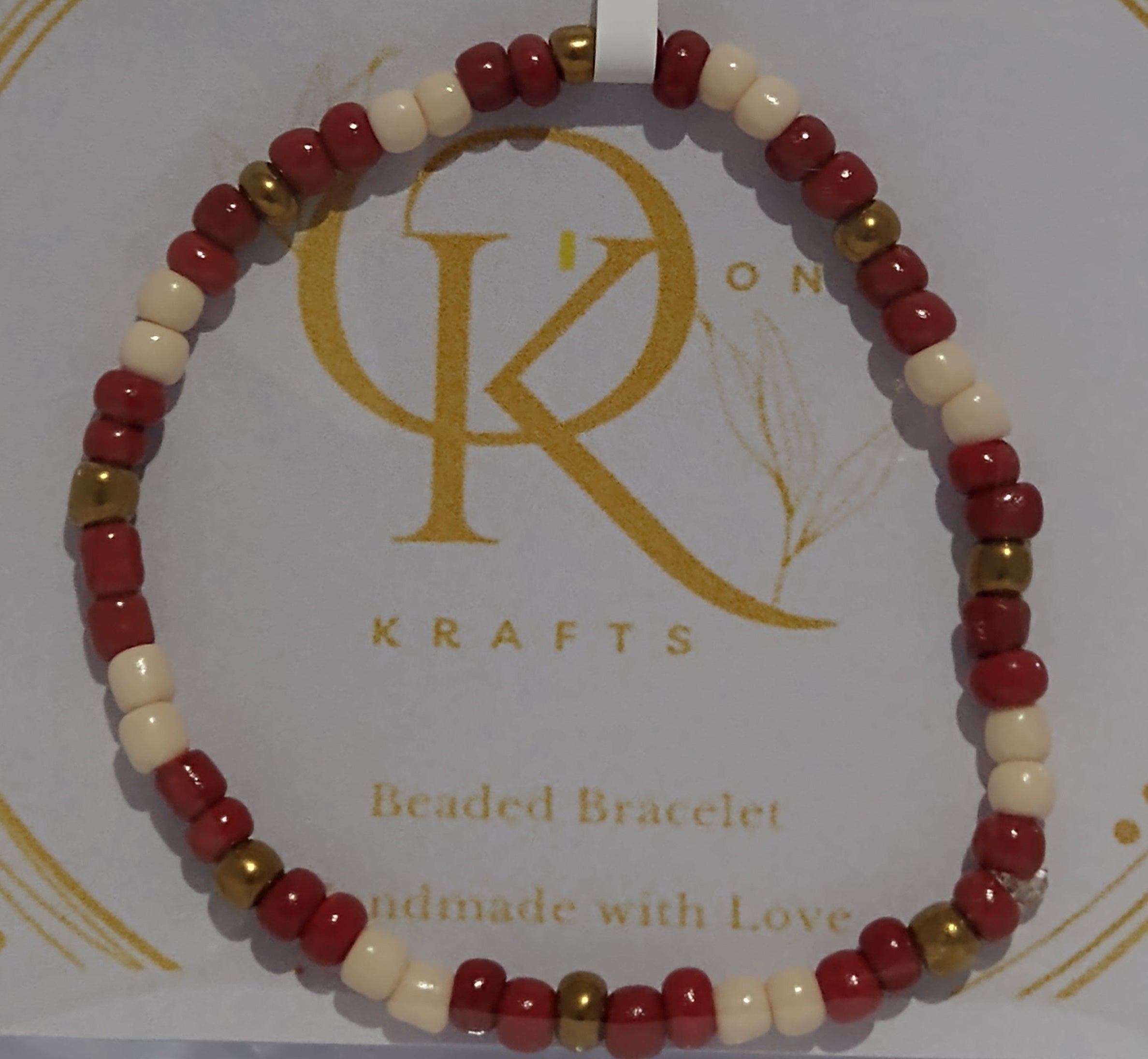 L-Love, Beaded Bracelet (Pair)