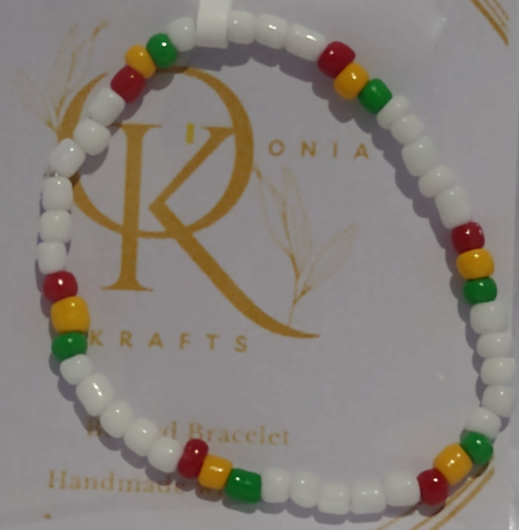 Together One, Beaded Bracelet (Pair)