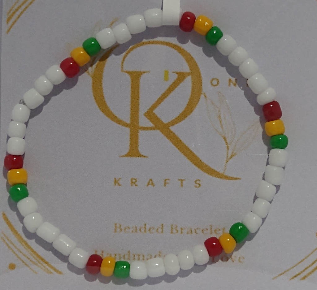 Together One, Beaded Bracelet (Pair)