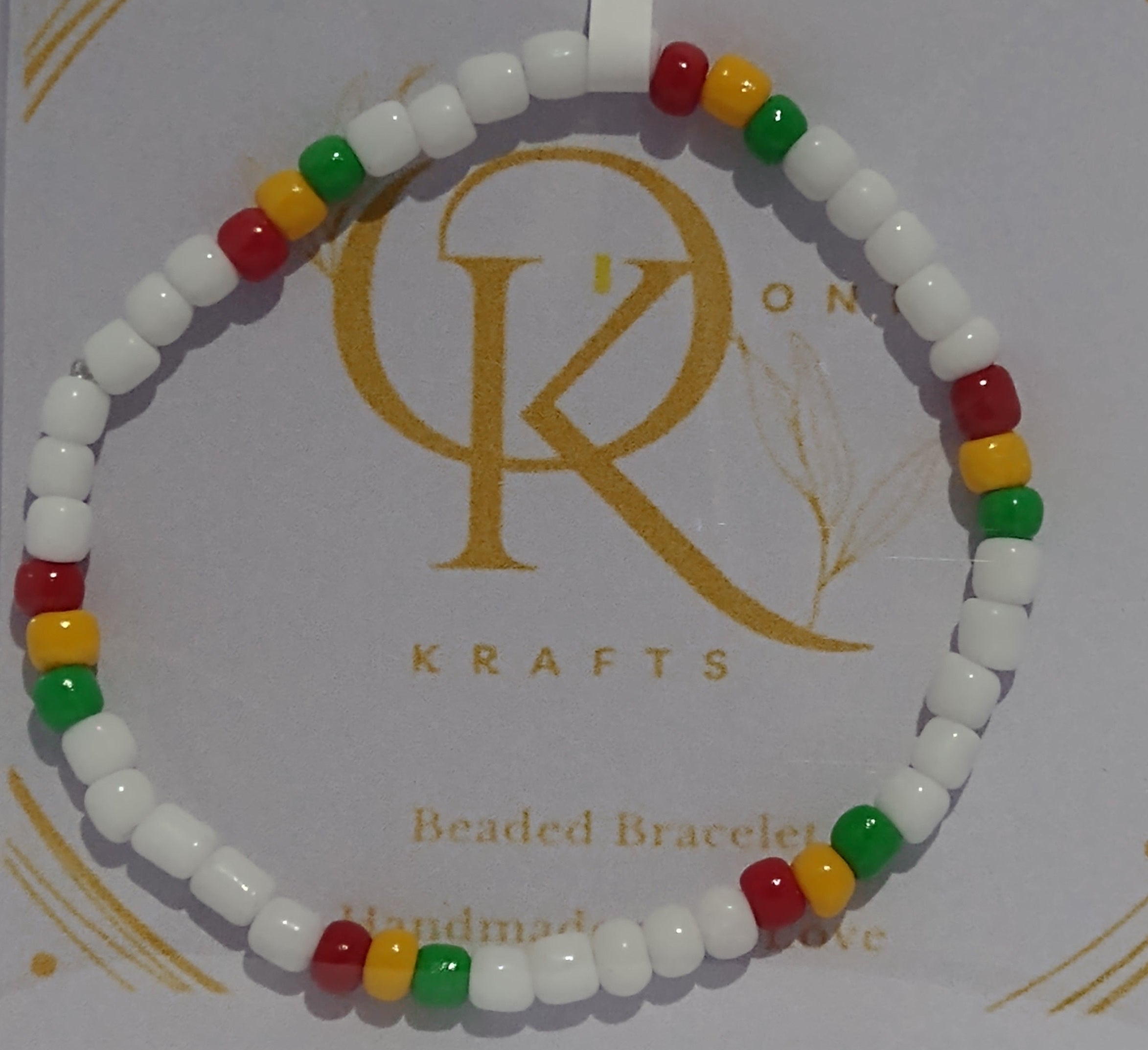 Together One, Beaded Bracelet (Pair)