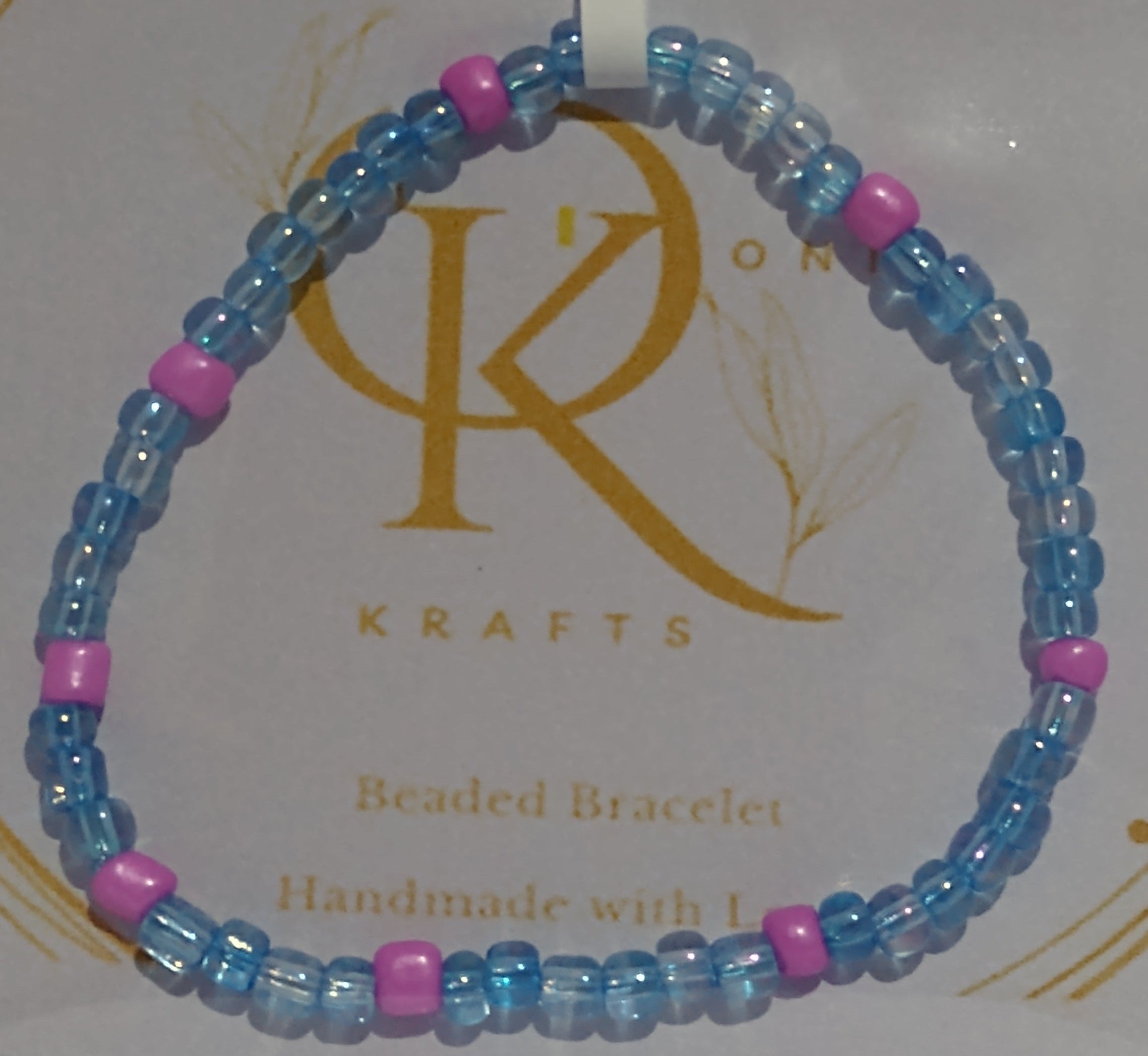 Turquoise Wave Beaded Necklace w/ Bracelets (Set)