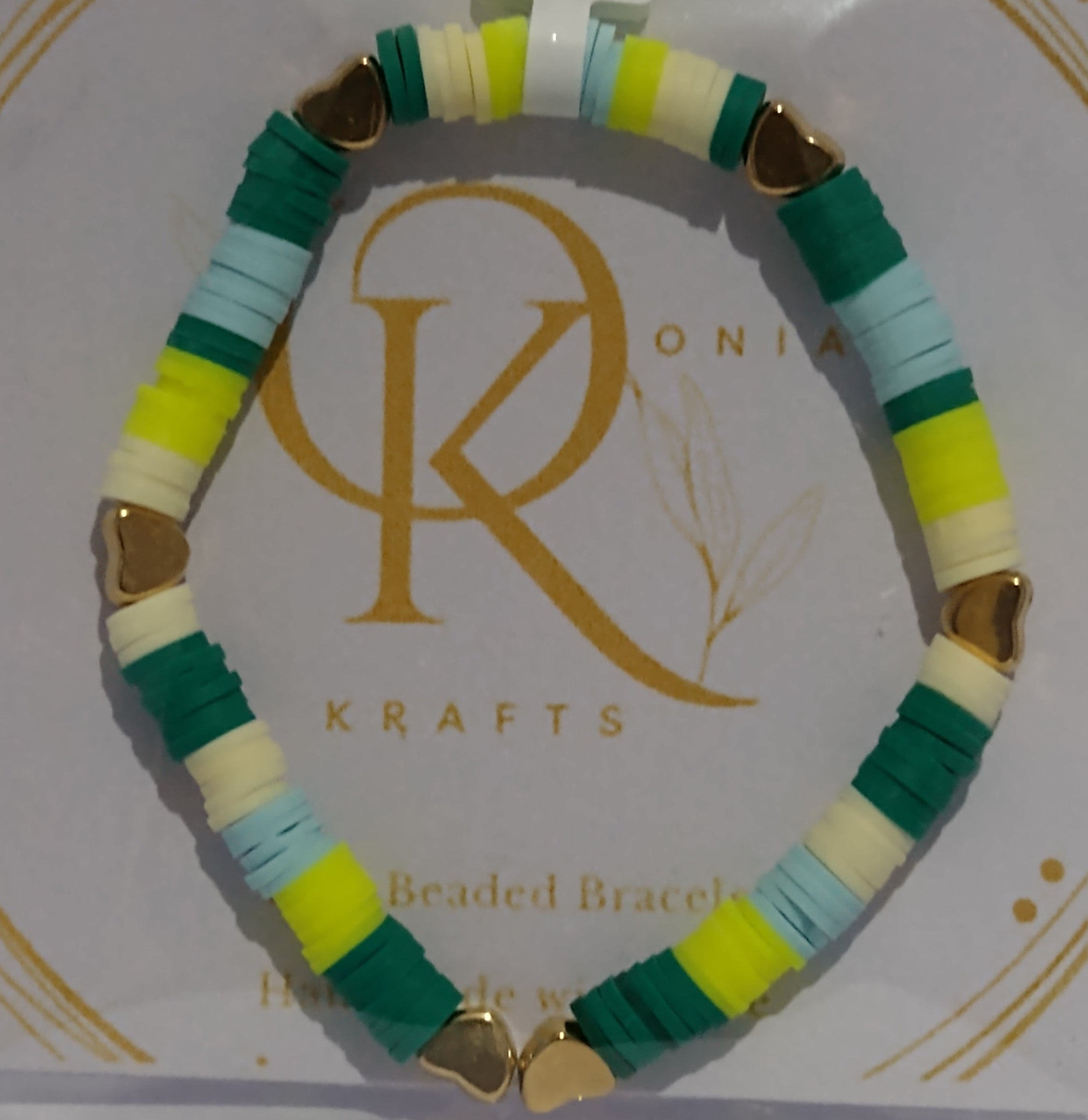 The Isle Light, Clay Beaded Bracelet (Single)