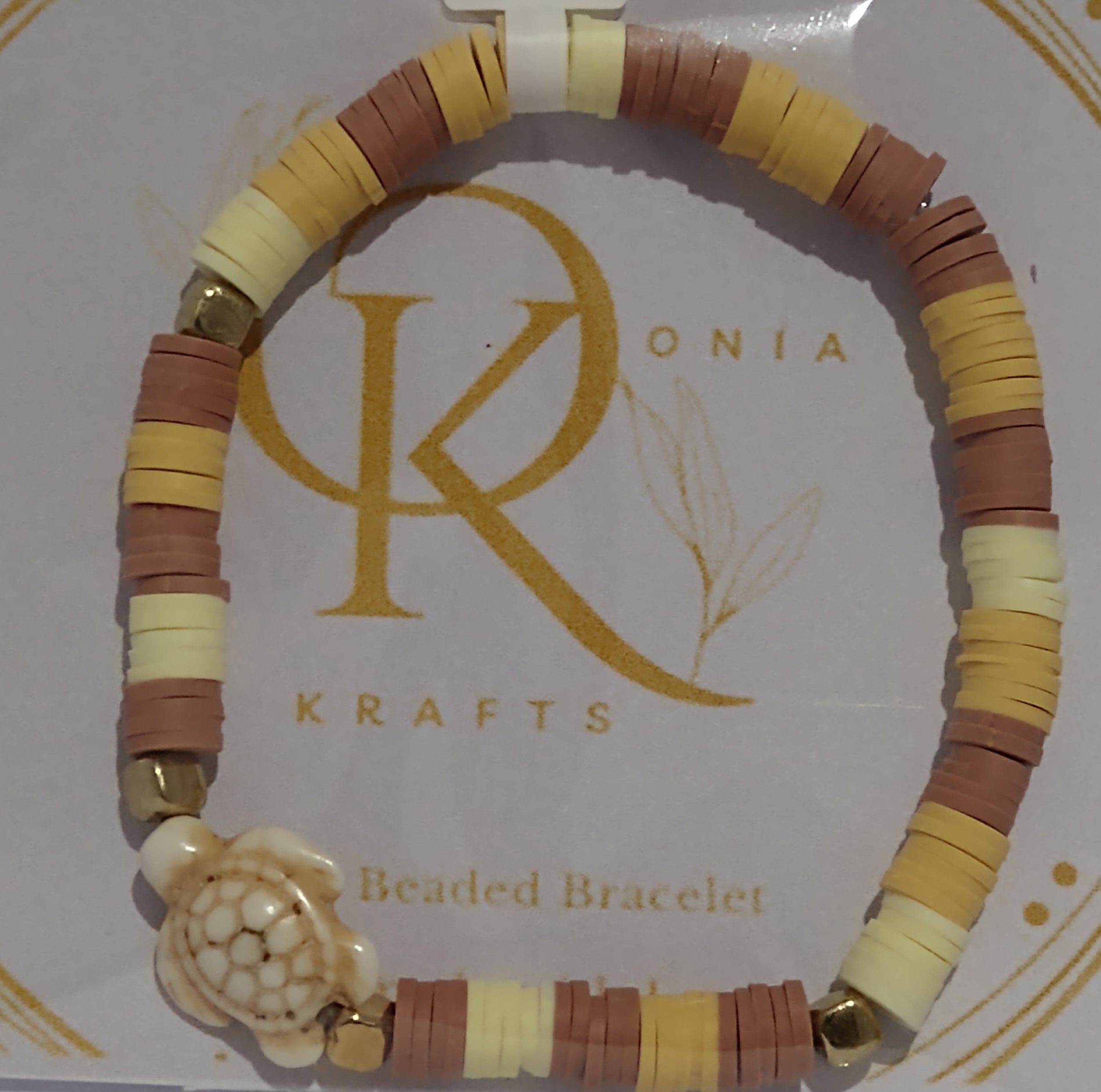 The SandyShade, Clay Beaded Bracelet (Single)