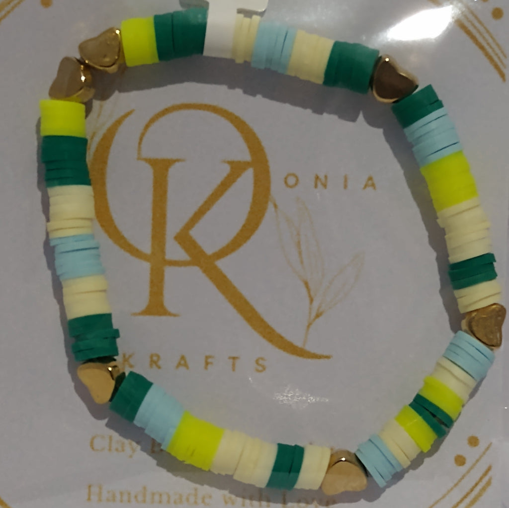 The Isle Light, Clay Beaded Bracelet (Single)