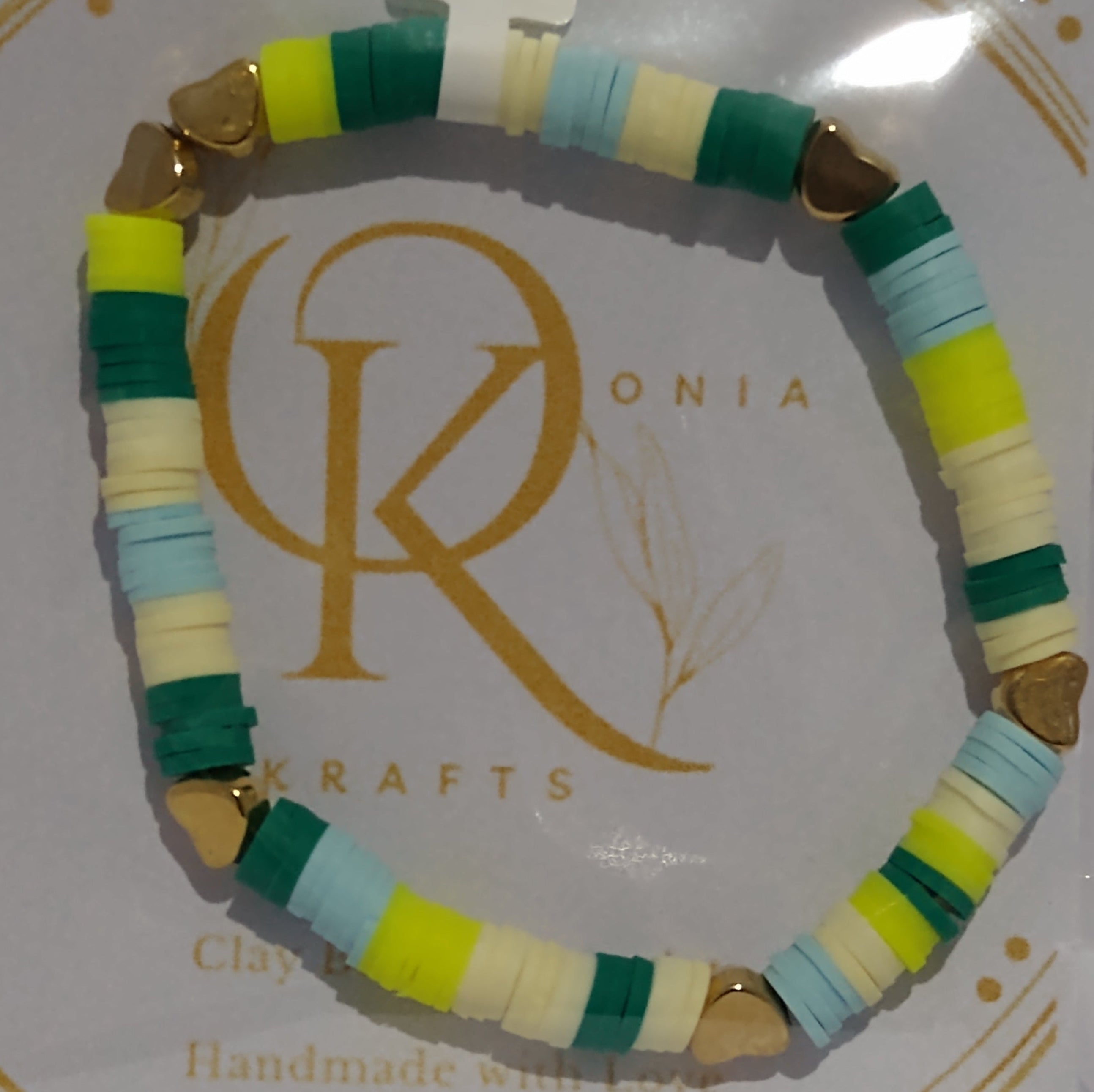 The Isle Light, Clay Beaded Bracelet (Single)