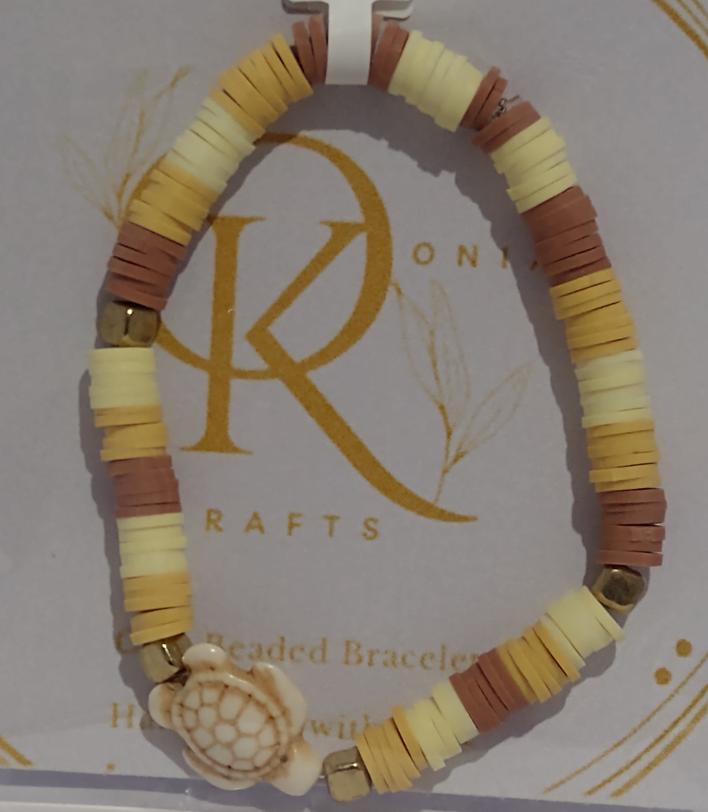 The SandyShade, Clay Beaded Bracelet (Single)