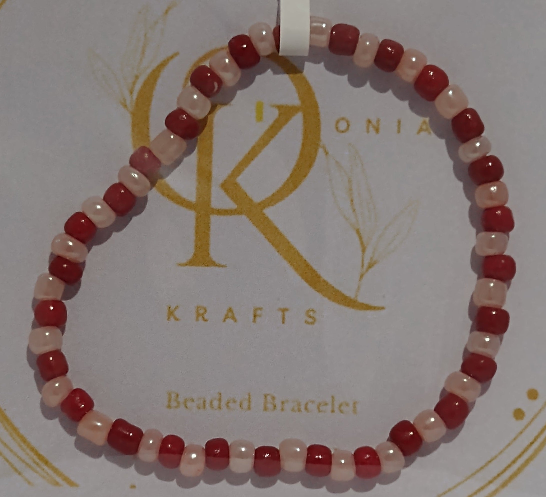 The Simplicity, Beaded Bracelet (Pair)