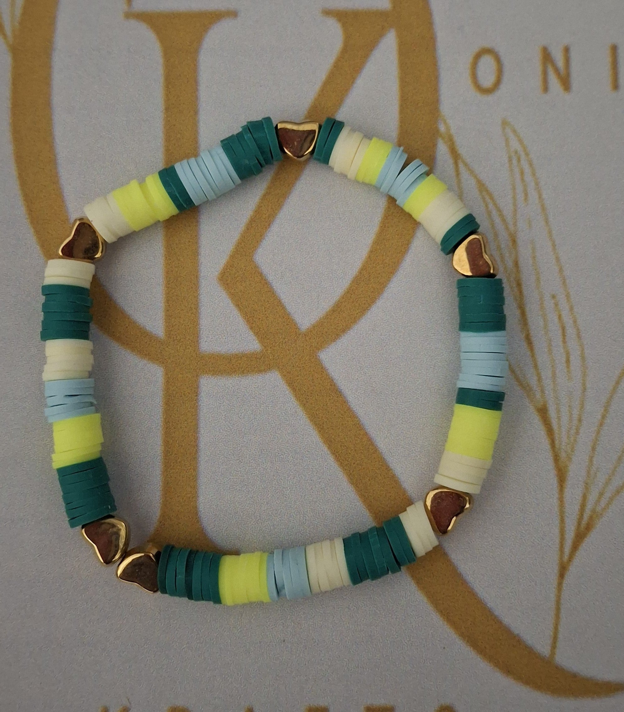 The Isle Light, Clay Beaded Bracelet (Single)