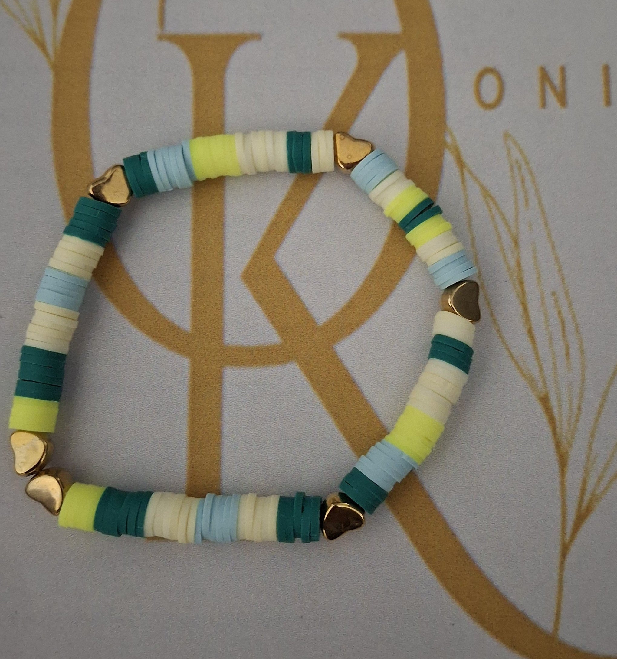 The Isle Light, Clay Beaded Bracelet (Single)