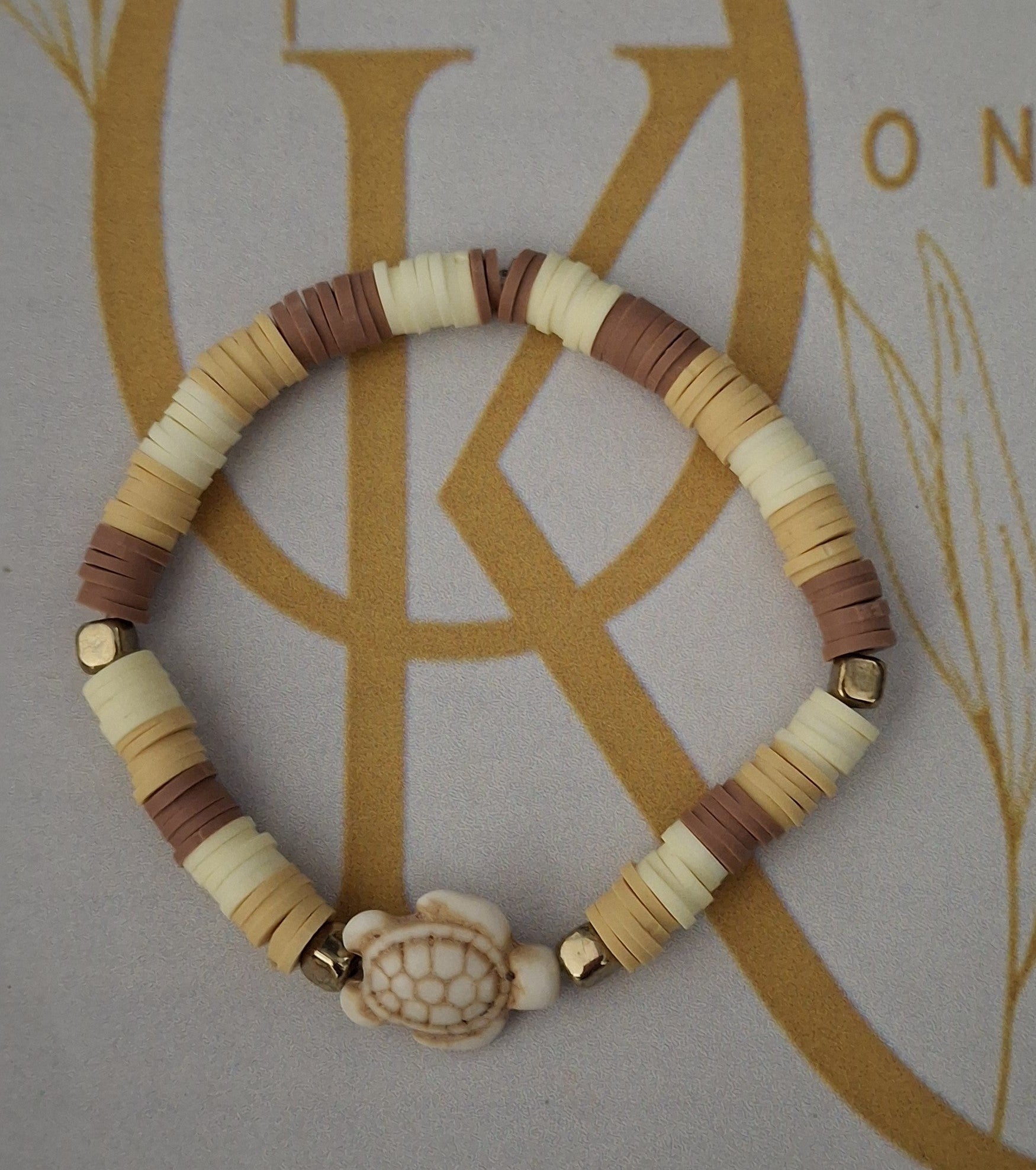 The SandyShade, Clay Beaded Bracelet (Single)
