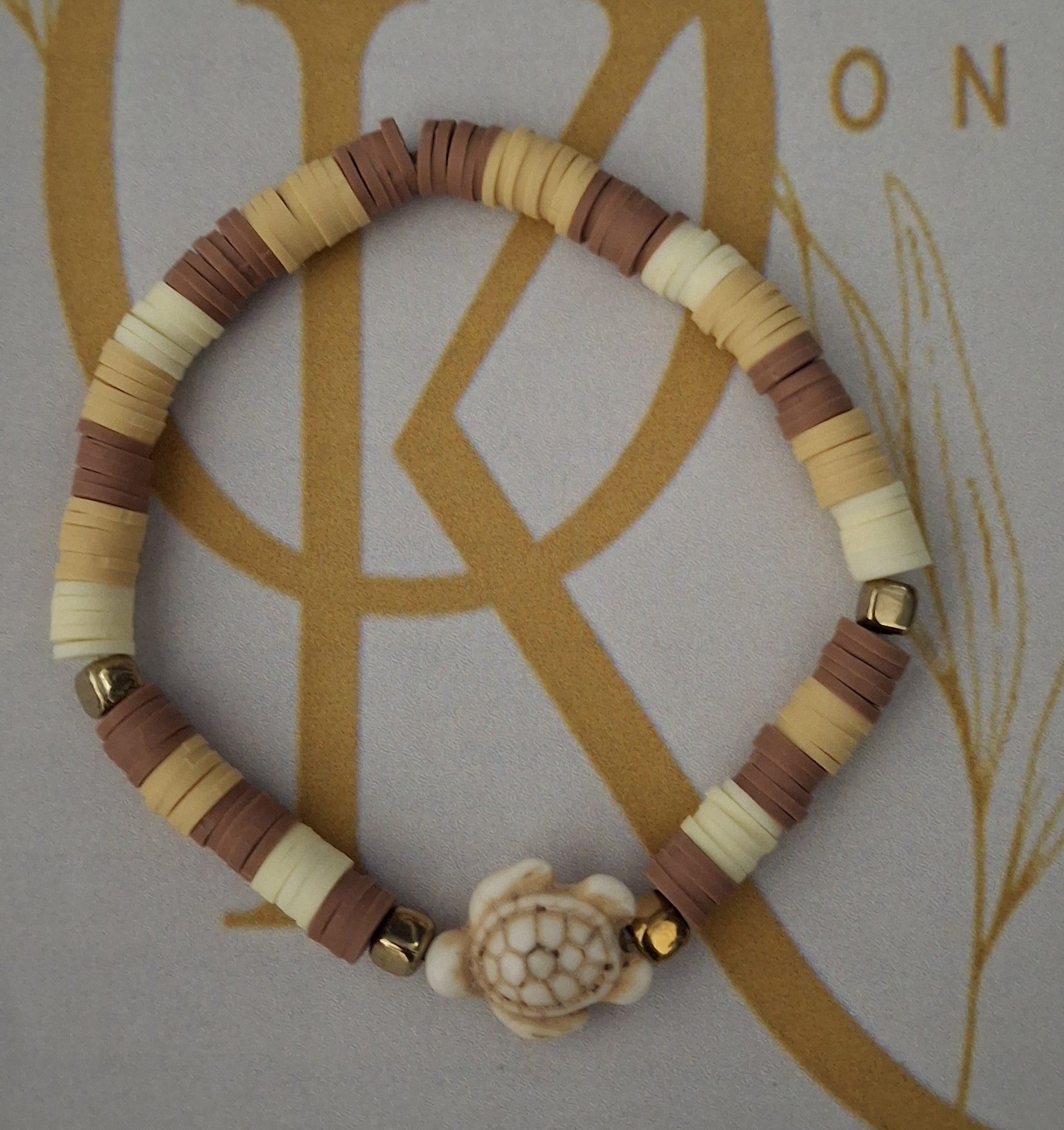 The SandyShade, Clay Beaded Bracelet (Single)